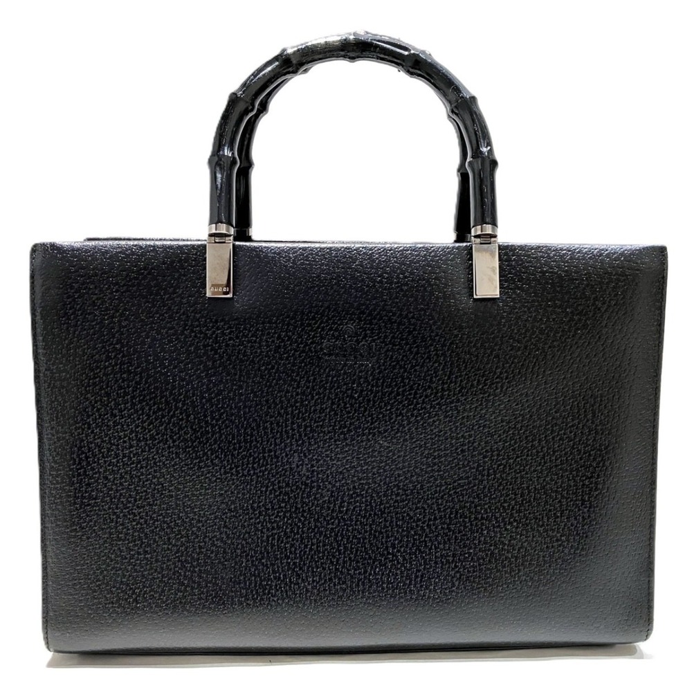 Gucci Bamboo 2-Way Handbag, Leather, 0021035 002045